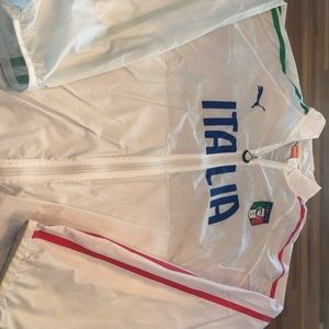 Puma Men’s Italy Zip Up Jacket Size 2 XL
